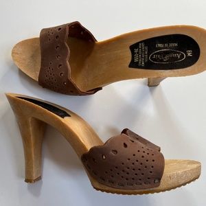 Size 8/39 Italian Slide Heels
